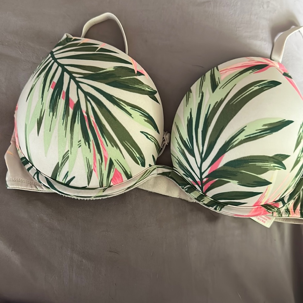 Pink bra
